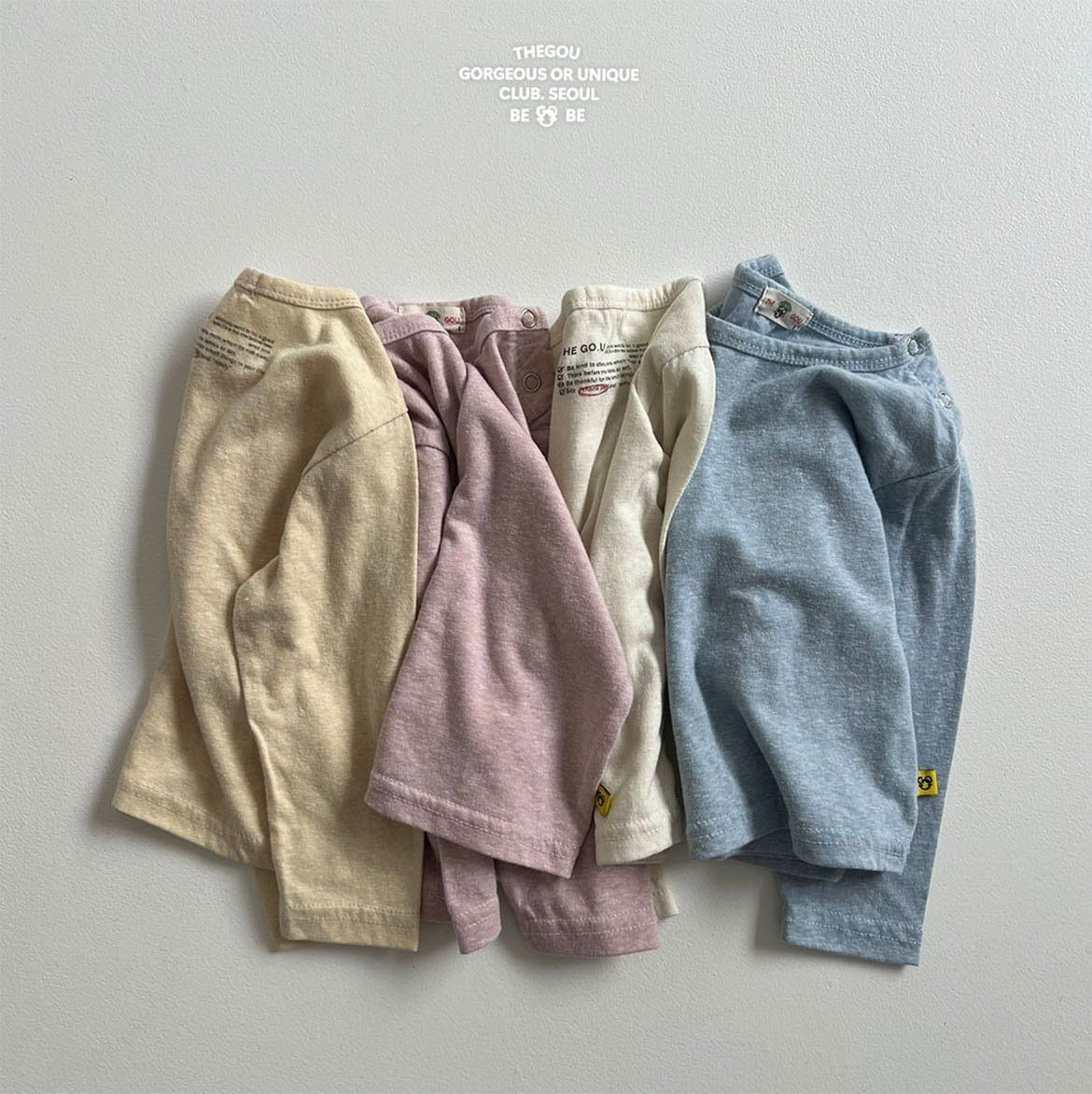 [PRE-ORDER] Gou Basic Baby T-Shirts