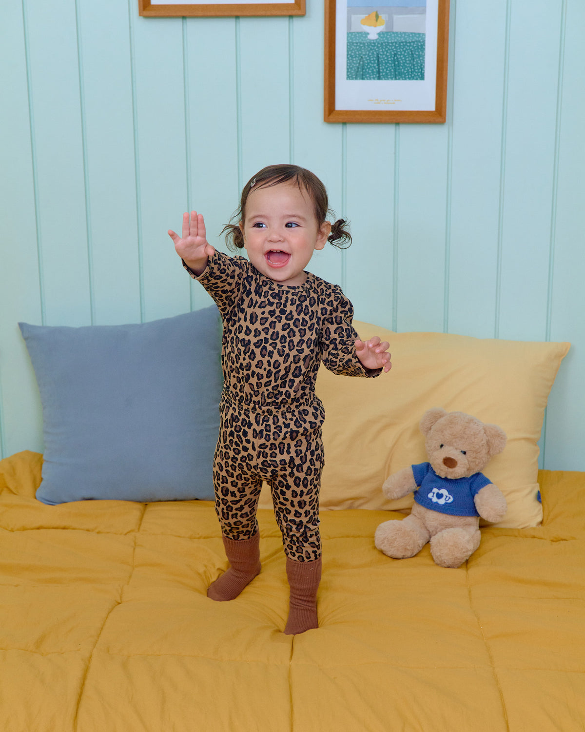 [PRE-ORDER] Little Leopard Home Wear Set
