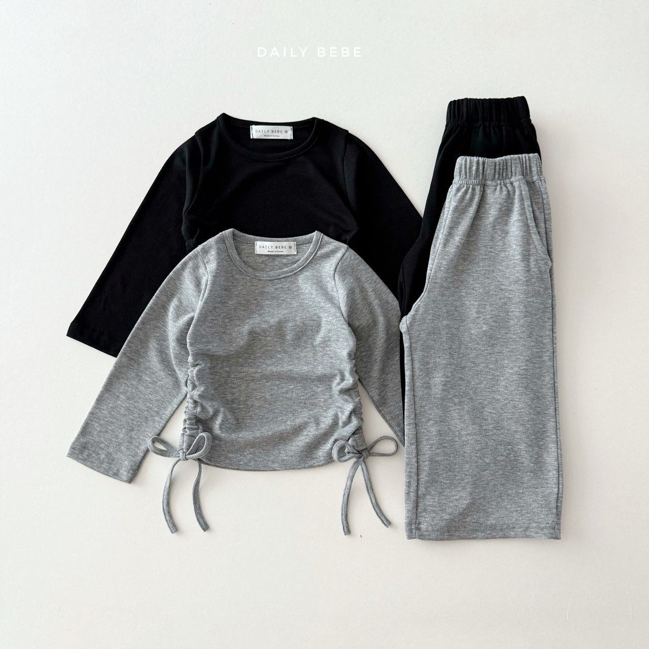 [PRE-ORDER] Side Shirring Top Bottom Set