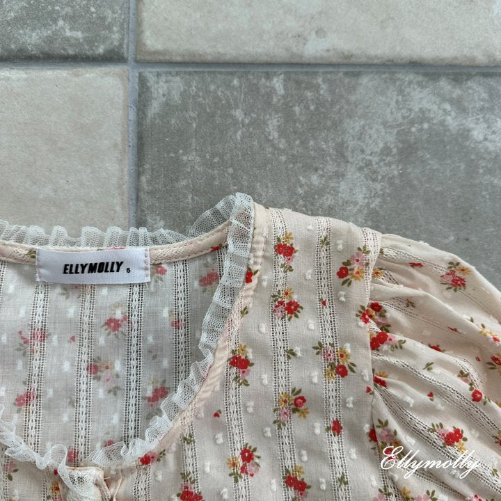 [PRE-ORDER] Flower Eyelet Blouse