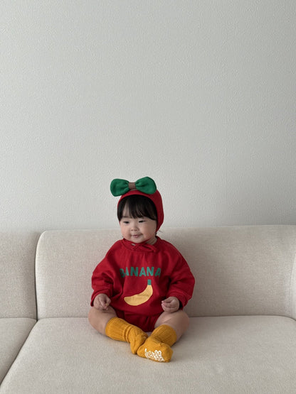 [PRE-ORDER] Fruits Body Suit + Bonnet Set