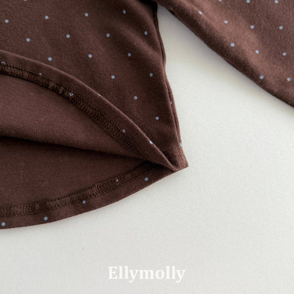 [PRE-ORDER] Giselle Dot Shirring T-Shirts