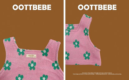 [PRE-ORDER] Flower Vest Bottom Set