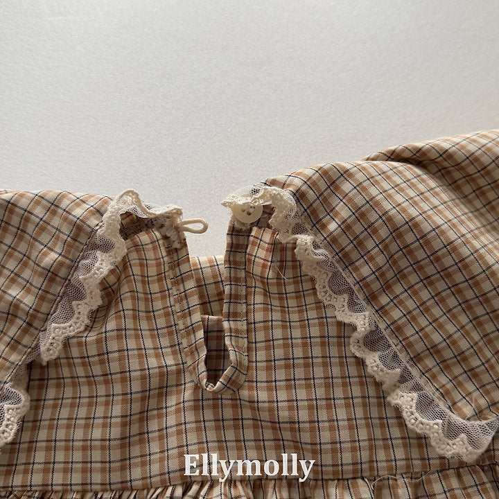 [PRE-ORDER] Musk Check Blouse