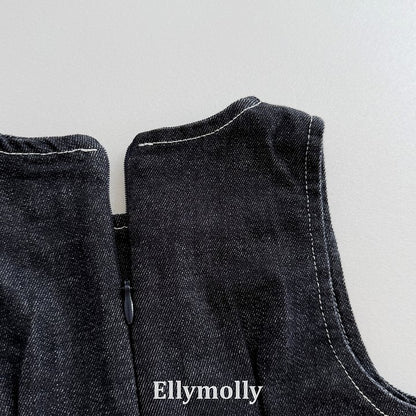 [PRE-ORDER] Mona Frill Denim Dress