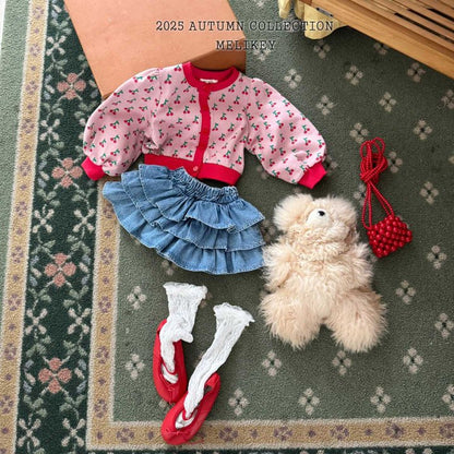 [PRE-ORDER] Cherry Puff Cardigan
