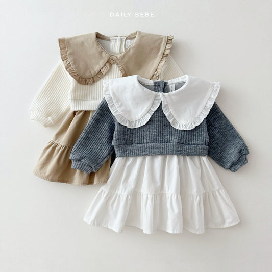 [PRE-ORDER] Knit Color Block Dress