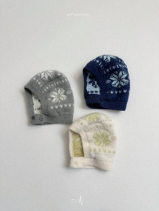 [PRE-ORDER] Marron Snowflake Hat