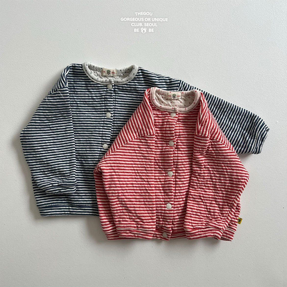 [PRE-ORDER] Line Dot Baby Cardigan