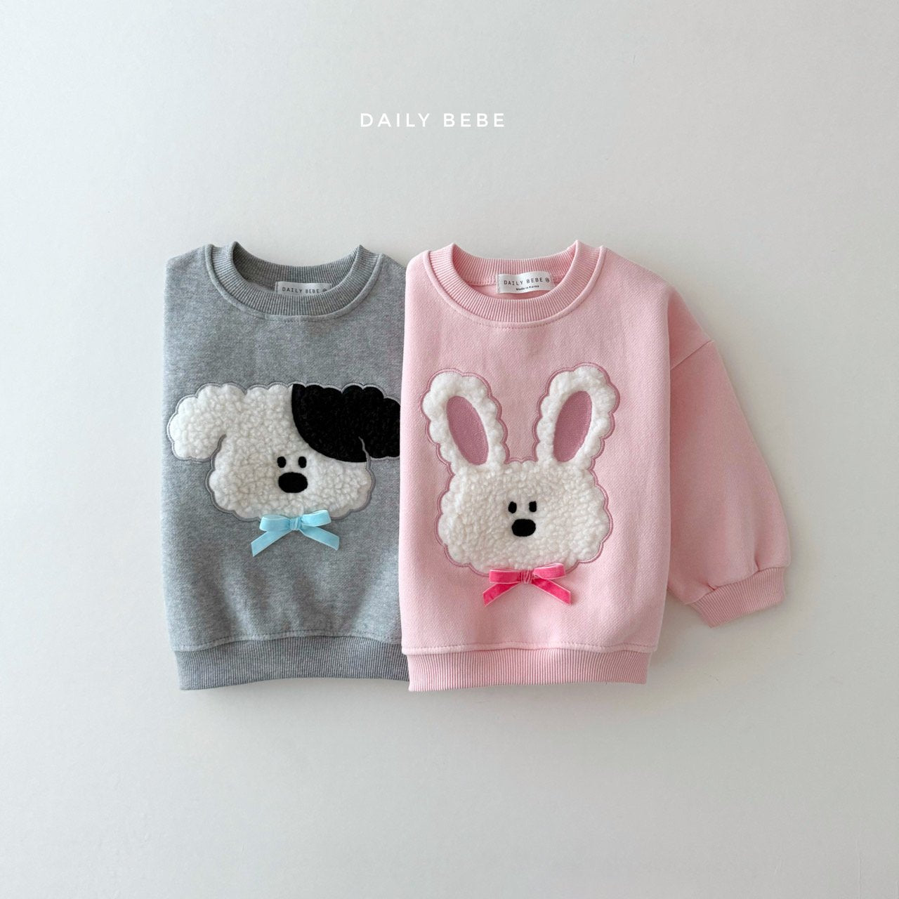 [PRE-ORDER] Sherpa Patch Ribbon Sweatshirts