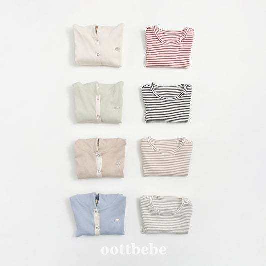 [PRE-ORDER] Olive Cardigan + T-Shirts Set