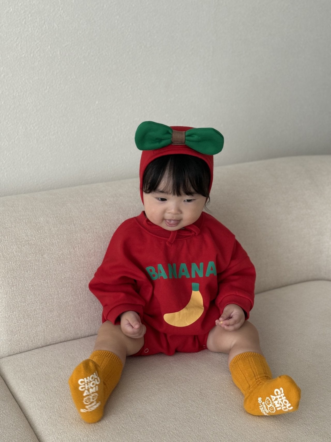 [PRE-ORDER] Fruits Body Suit + Bonnet Set