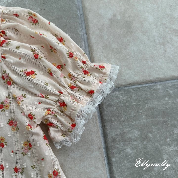 [PRE-ORDER] Flower Eyelet Blouse