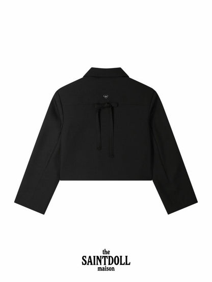 [PRE-ORDER] Back Ribbon Shorts Jacket