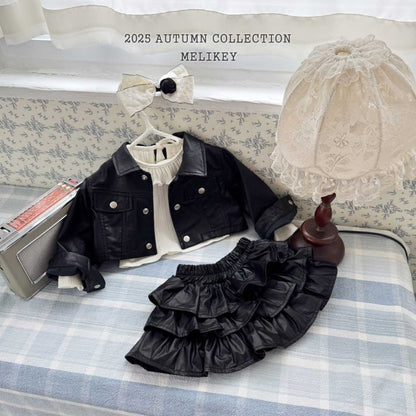 [PRE-ORDER] Can Can Faux Leather Skirts