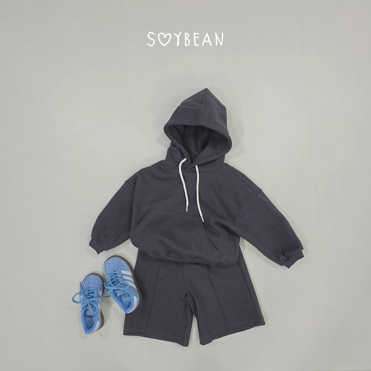 [PRE-ORDER] Hoodie Top Bermuda Pants Set
