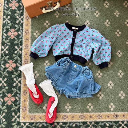 [PRE-ORDER] Cherry Puff Cardigan