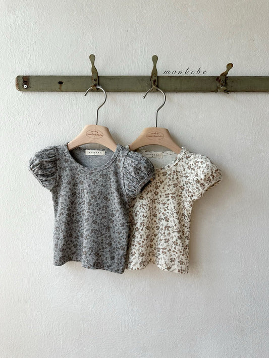 [PRE-ORDER] Puff Flower T-Shirts (Mom Couple)