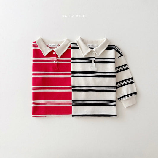 [PRE-ORDER] Collar Stripe T-Shirts