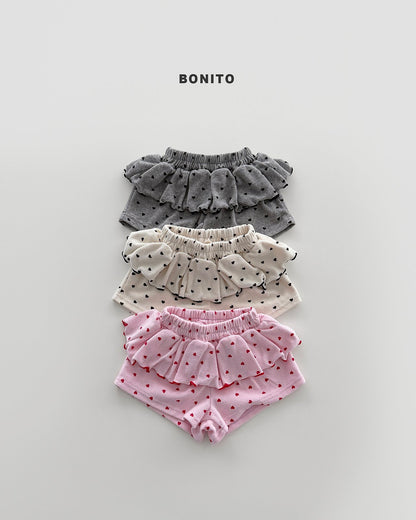 [PRE-ORDER] Mini Heart Frill Shorts