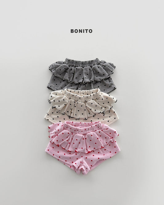 [PRE-ORDER] Mini Heart Frill Shorts