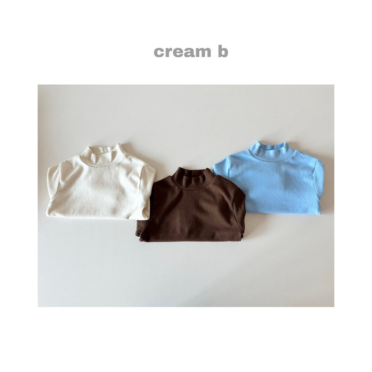 [PRE-ORDER] Half Turtleneck T-Shirts