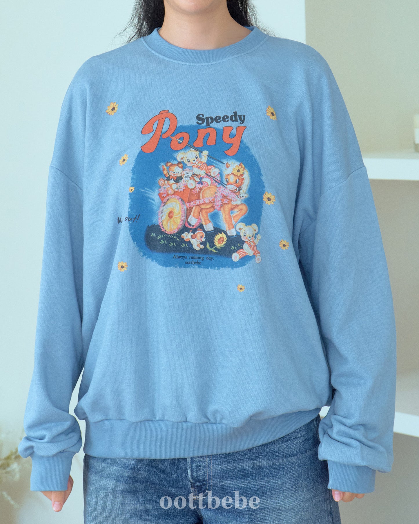 [PRE-ORDER] Pony Sweatshirts (Mom&Dad Couple)