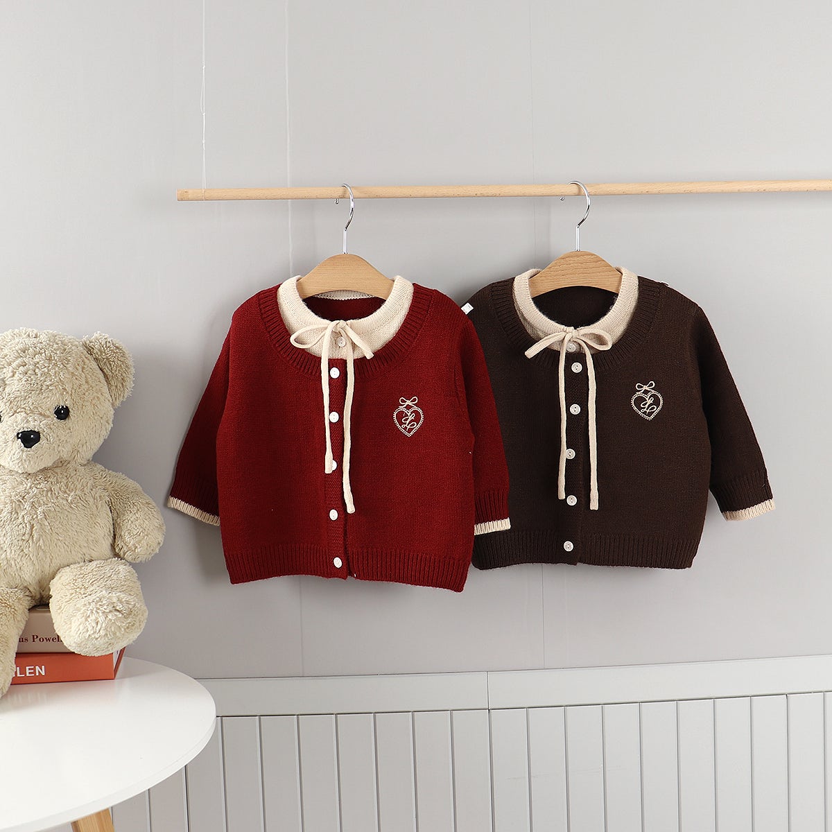 [PRE-ORDER] Fake Ribbon Cardigan