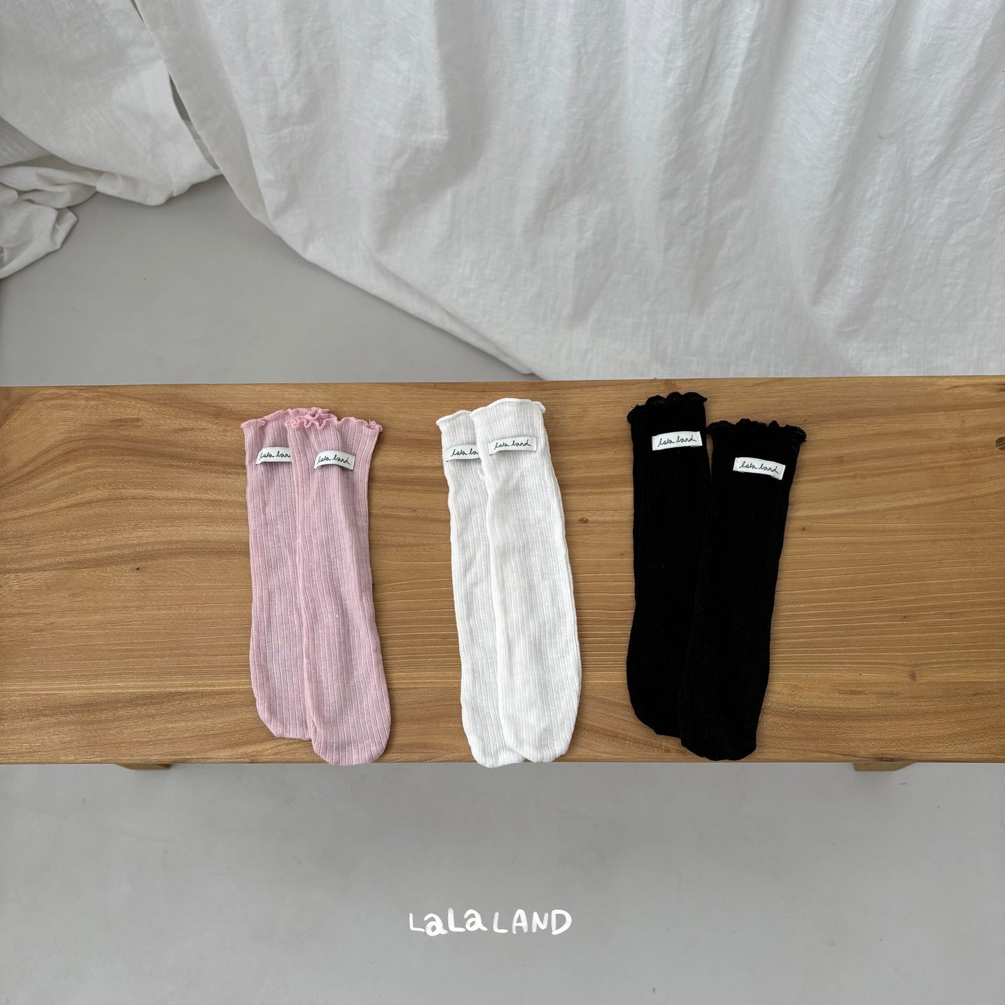 [PRE-ORDER] Summer Ribbed Baby Socks