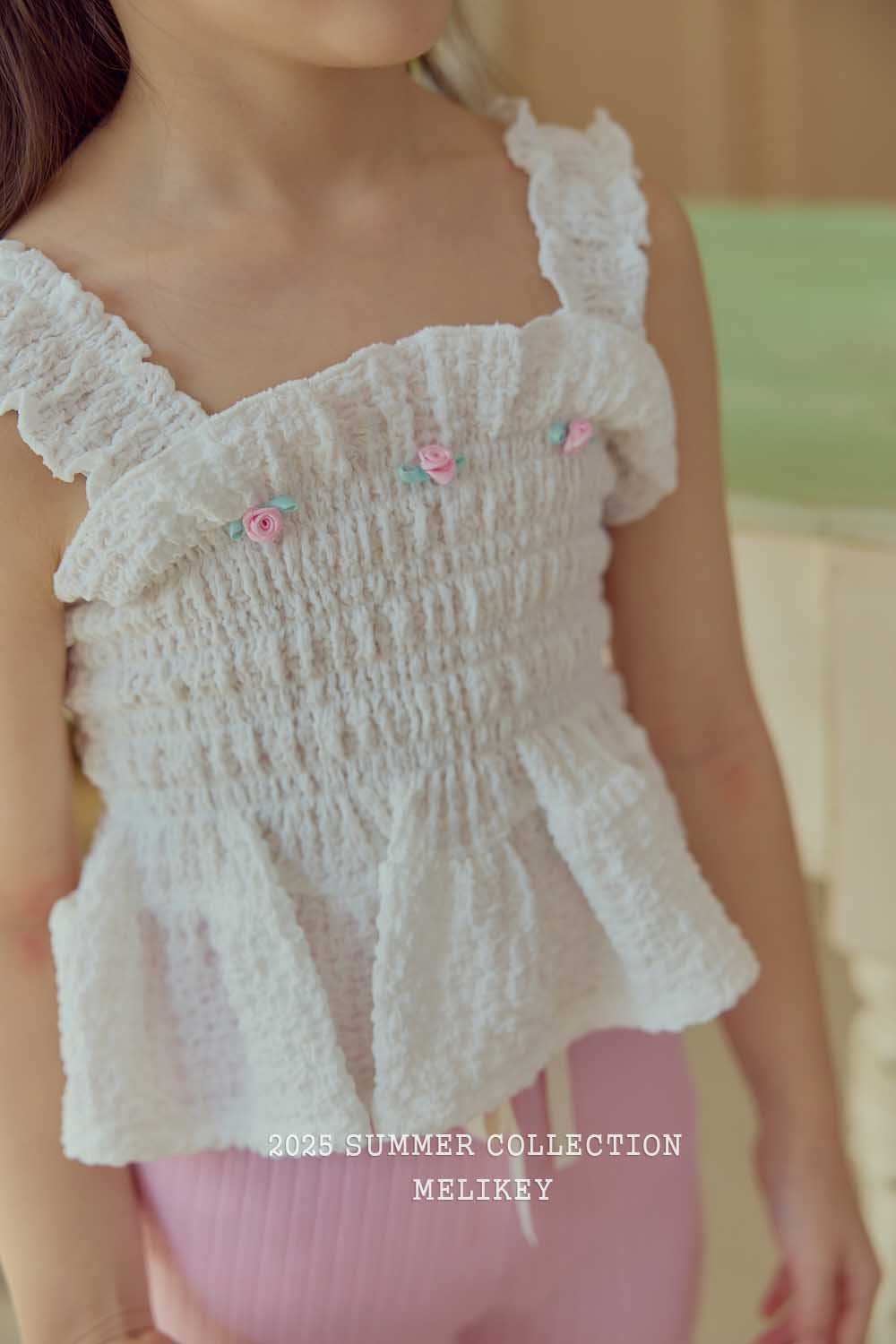 Three Rose Blouse [M(3-4yr)]