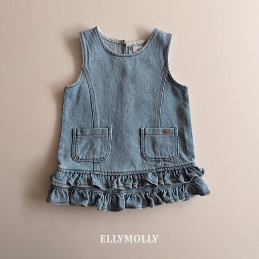 [PRE-ORDER] Denim Little Pocket Dress