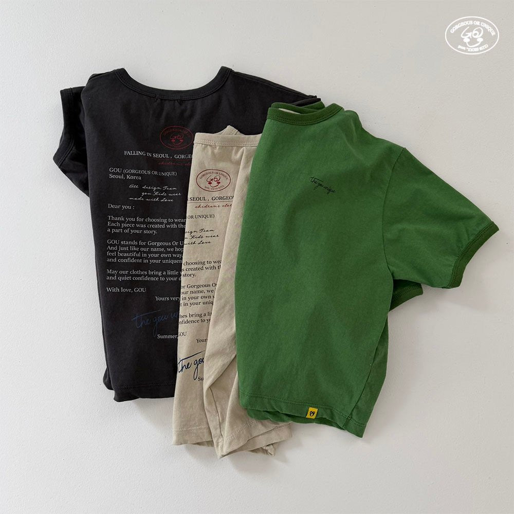 [PRE-ORDER] Latter T-Shirts (Mom&Dad Couple)