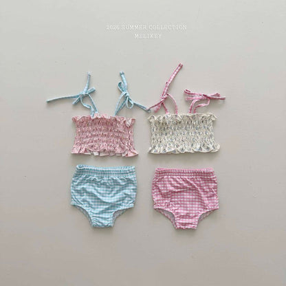 [PRE-ORDER] Lily Check Swim Set