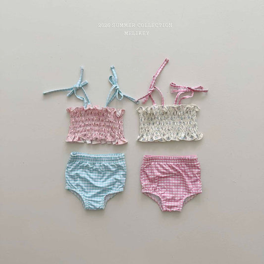 [PRE-ORDER] Lily Check Swim Set