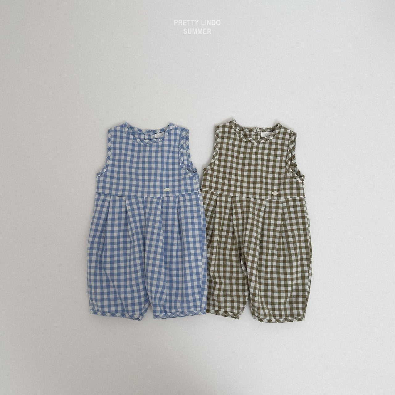 [PRE-ORDER] Check Jump Suit