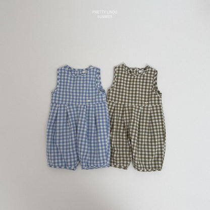 [PRE-ORDER] Check Jump Suit