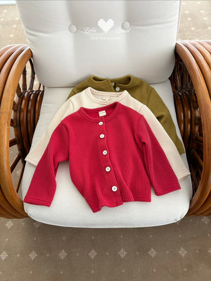 [PRE-ORDER] Alpha Ribbed Cardigan