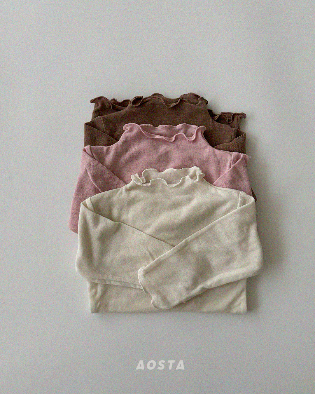 Soft T-Shirts [Brown/M(1-2yr)]