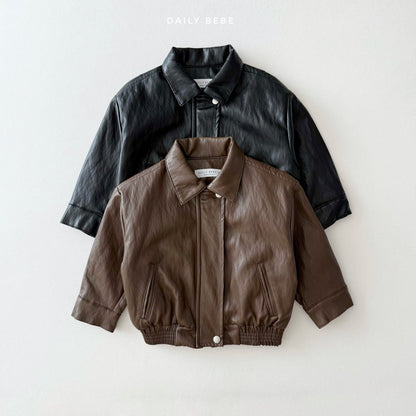 [PRE-ORDER] Faux Leather Jacket