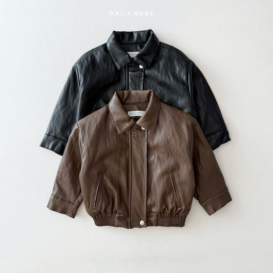 [PRE-ORDER] Faux Leather Jacket