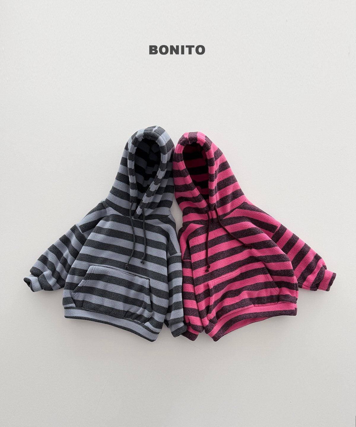 [PRE-ORDER] Bold Stripe Fleece Hoodie Sweatshirts