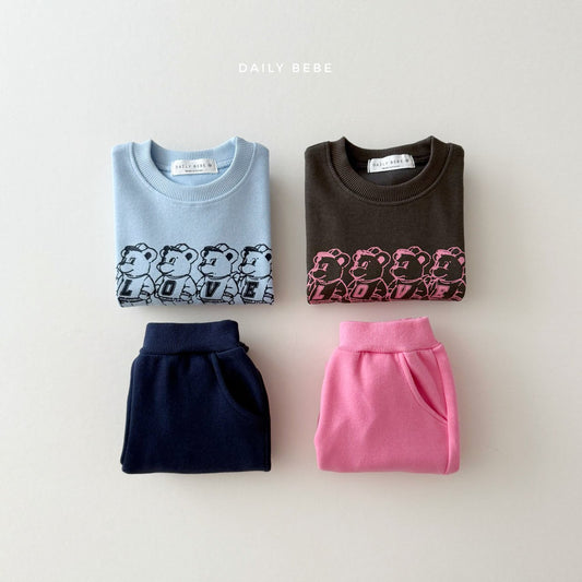 [PRE-ORDER] Four Bear Top Bottom Set