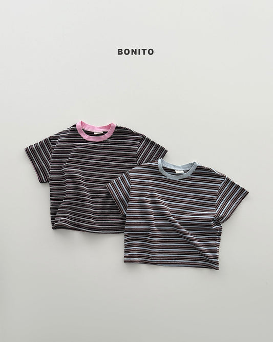 [PRE-ORDER] Uni Stripe Color Block T-Shirts
