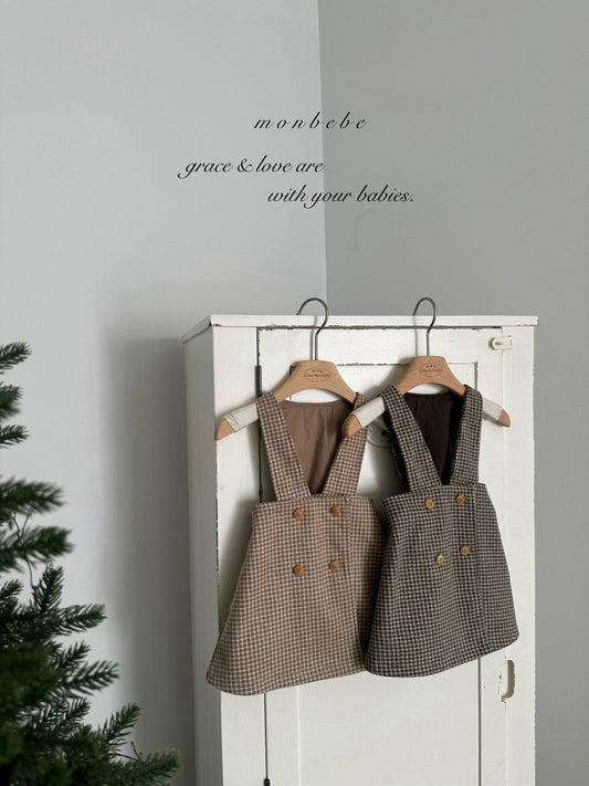 [PRE-ORDER] Window Check Dress