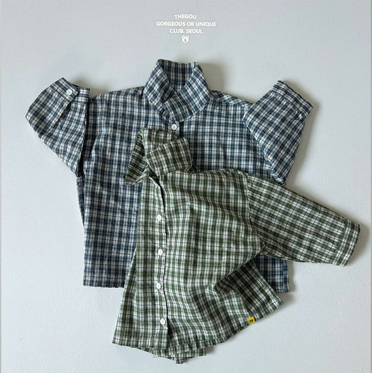 [PRE-ORDER] Check Shirts (Mom&Dad Couple)