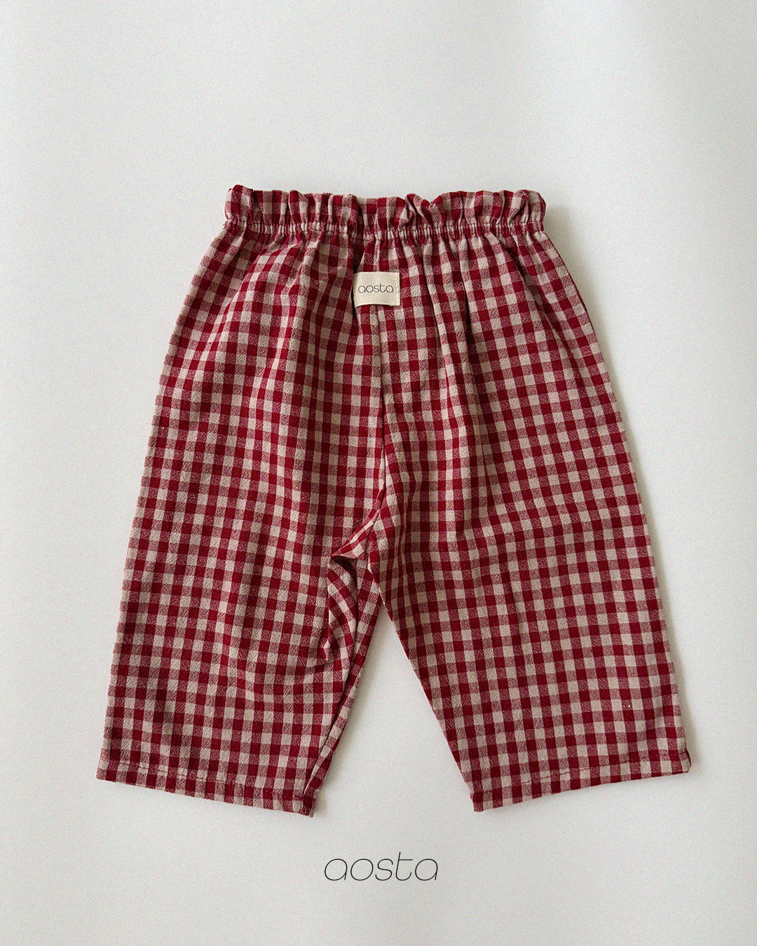 [PRE-ORDER] Caramel Check Pants