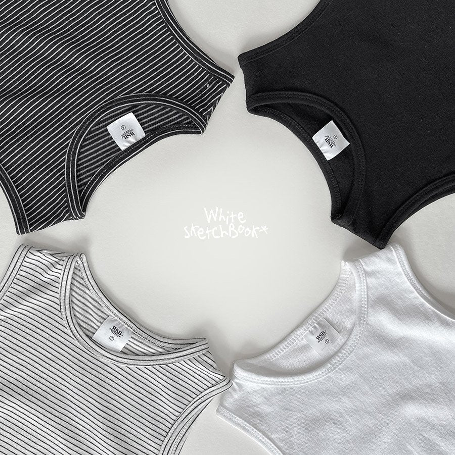 [PRE-ORDER] Layered Sleeveless T-Shirts