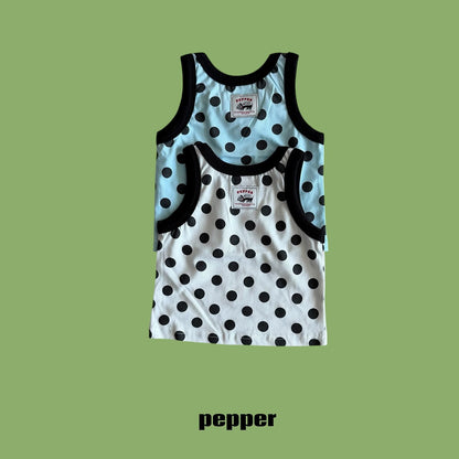 [PRE-ORDER] Bong Bong Dot Sleeveless T-Shirts