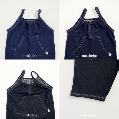 [PRE-ORDER] Indigo Span Overalls
