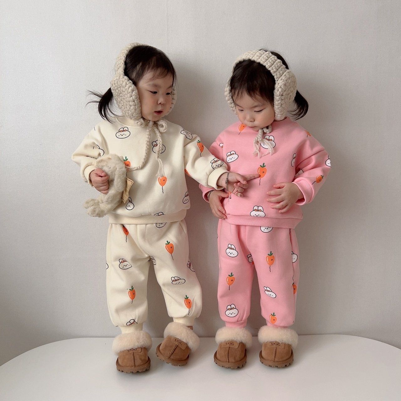 [PRE-ORDER] Carrot Balloon Top Bottom Set